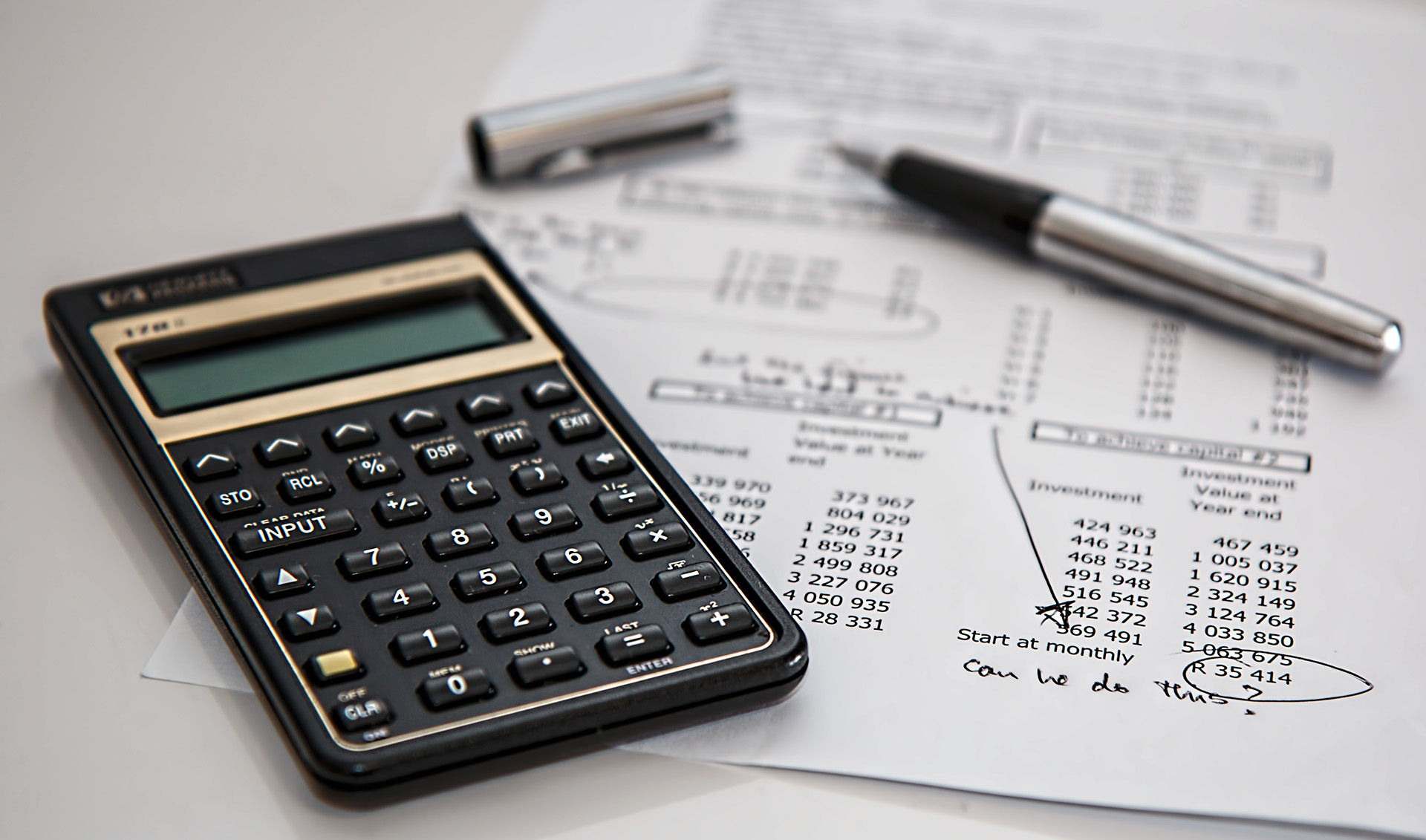 accounting black budget