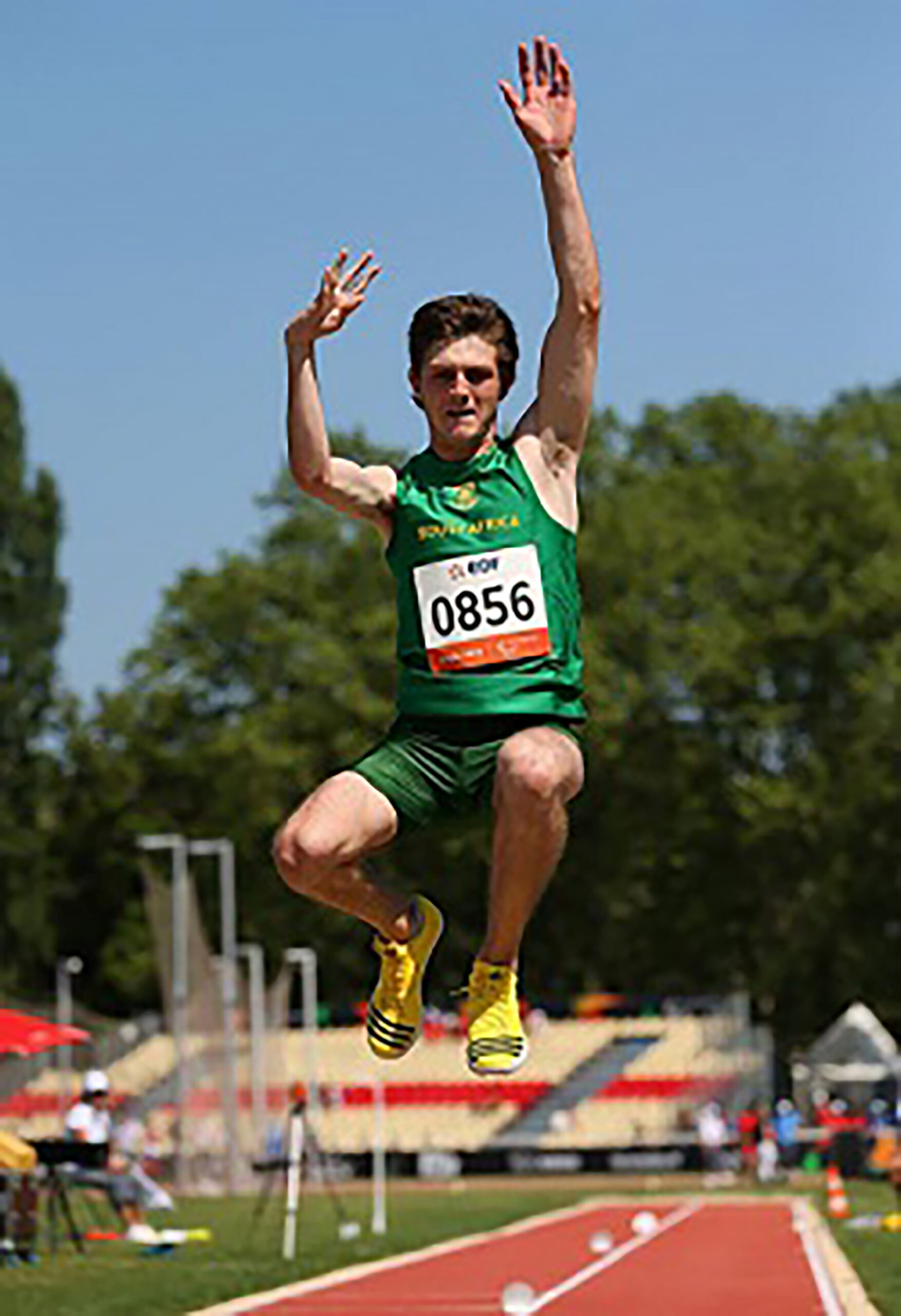 UJ Paralympian scoops bronze in T37 long jump