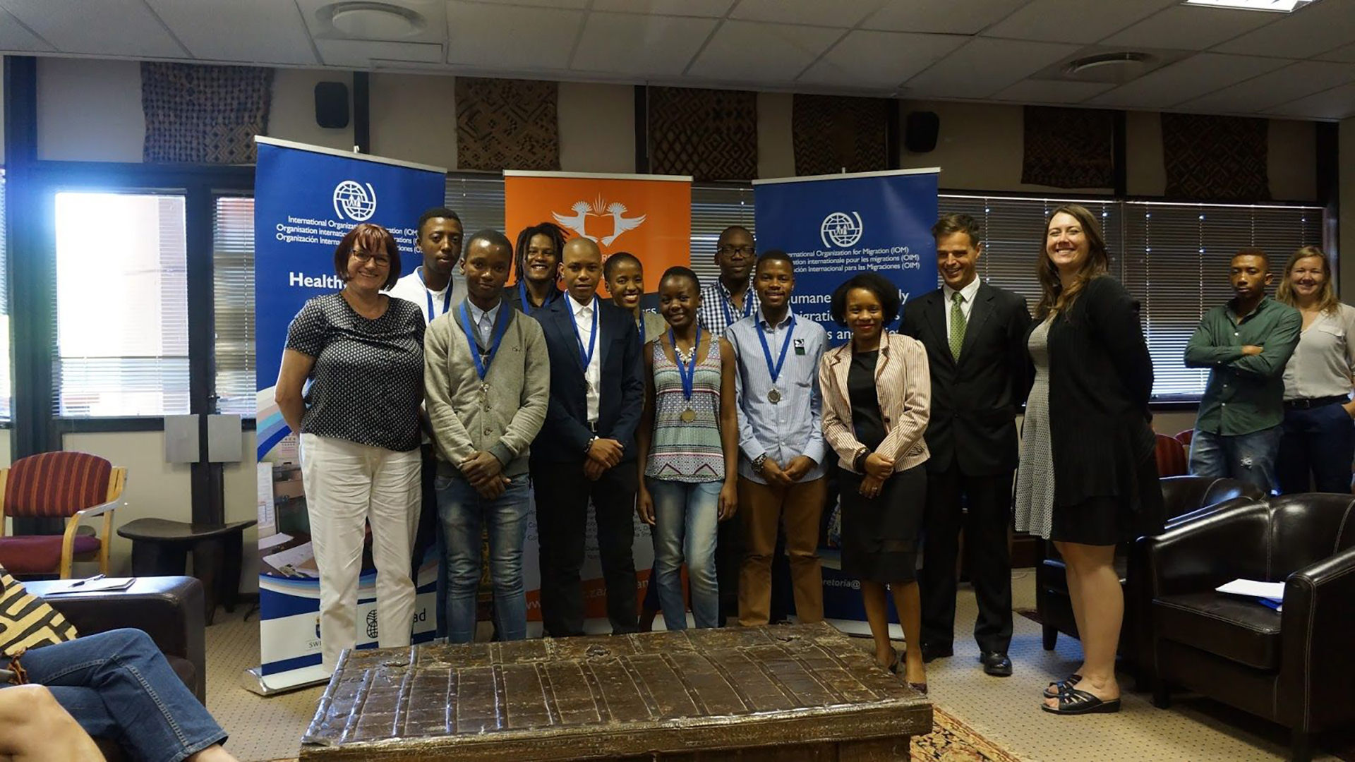 UJ students awarded national IOM awards for nation-building campaign