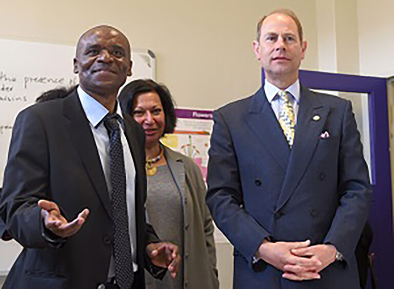 British Royal visits UJ Soweto Science Centre