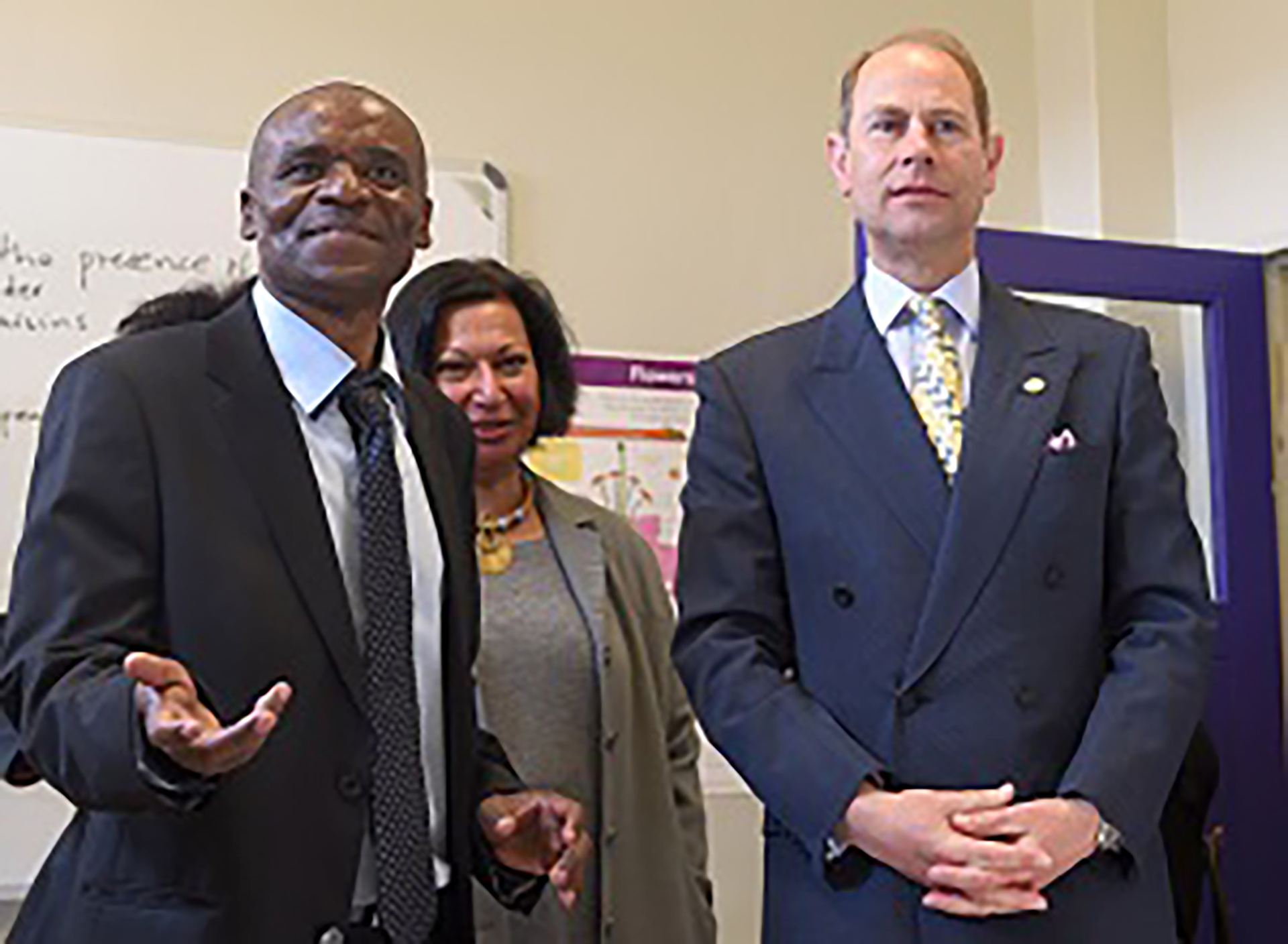 British Royal visits UJ Soweto Science Centre