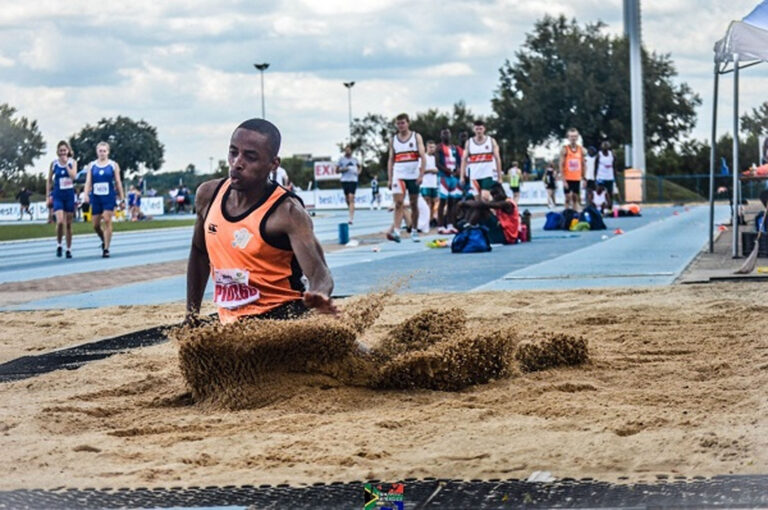 Long jumper Cheswill Johnson leaps into the 2021 Tokyo Olympic Games
