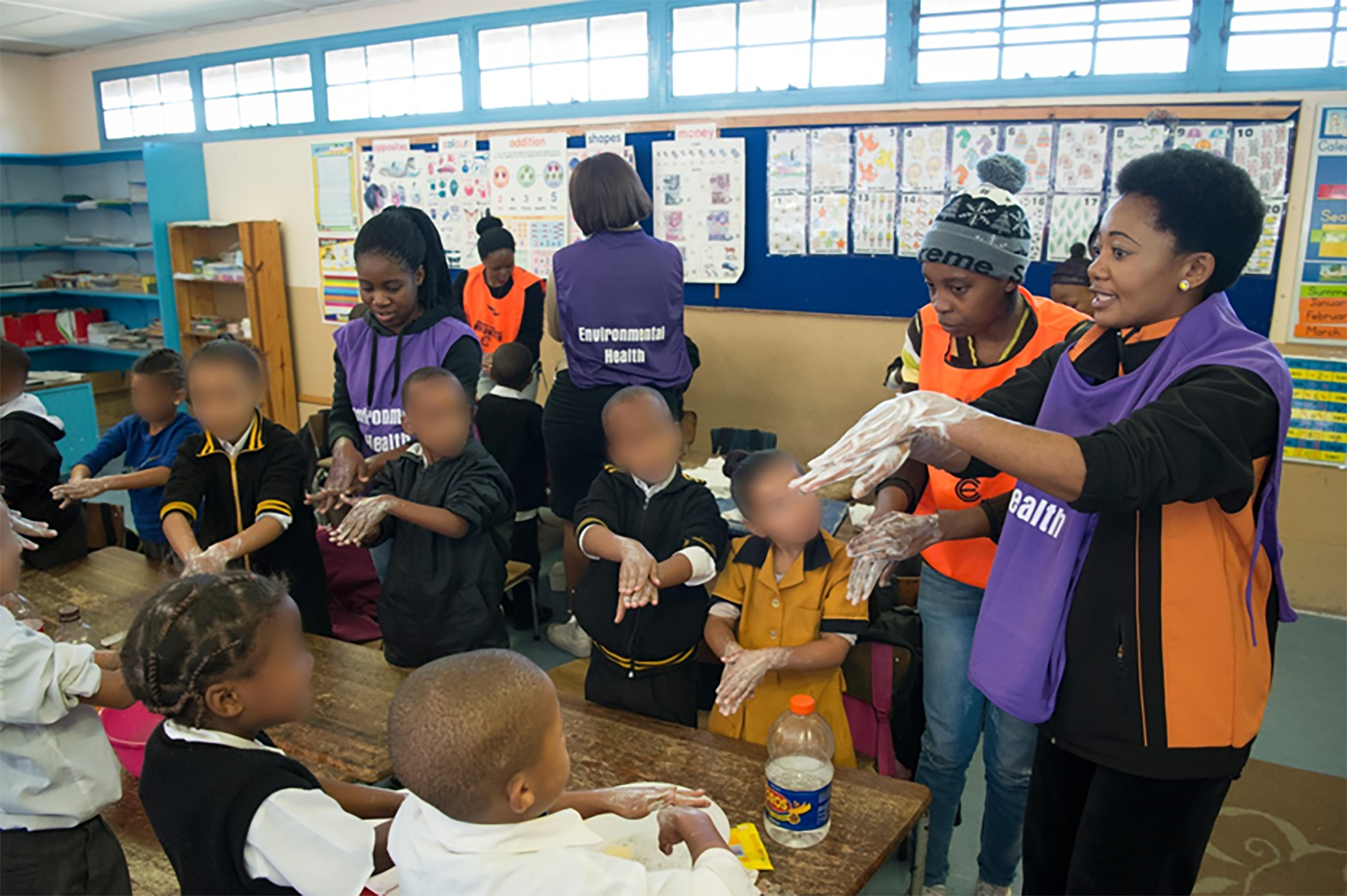 UJ’s Environmental Health students promote Hand-Washing awareness to combat preventable diseases