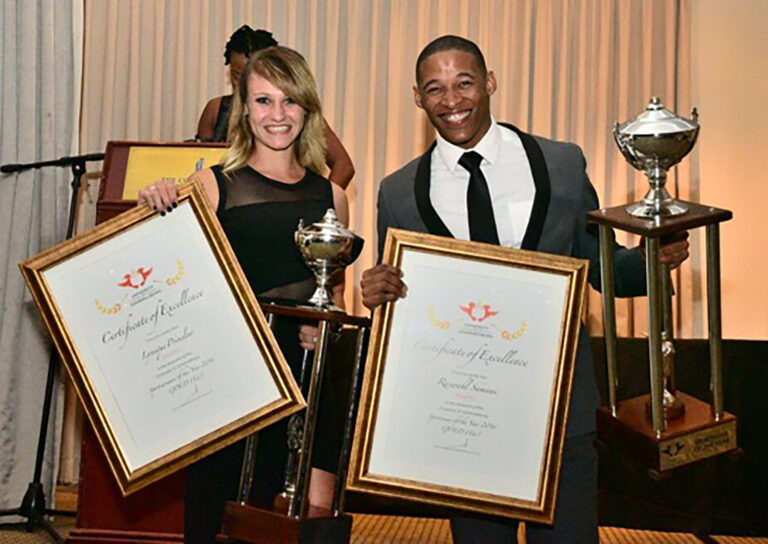 Prinsloo, Samaai named sport stars of the year at UJ Sports Awards