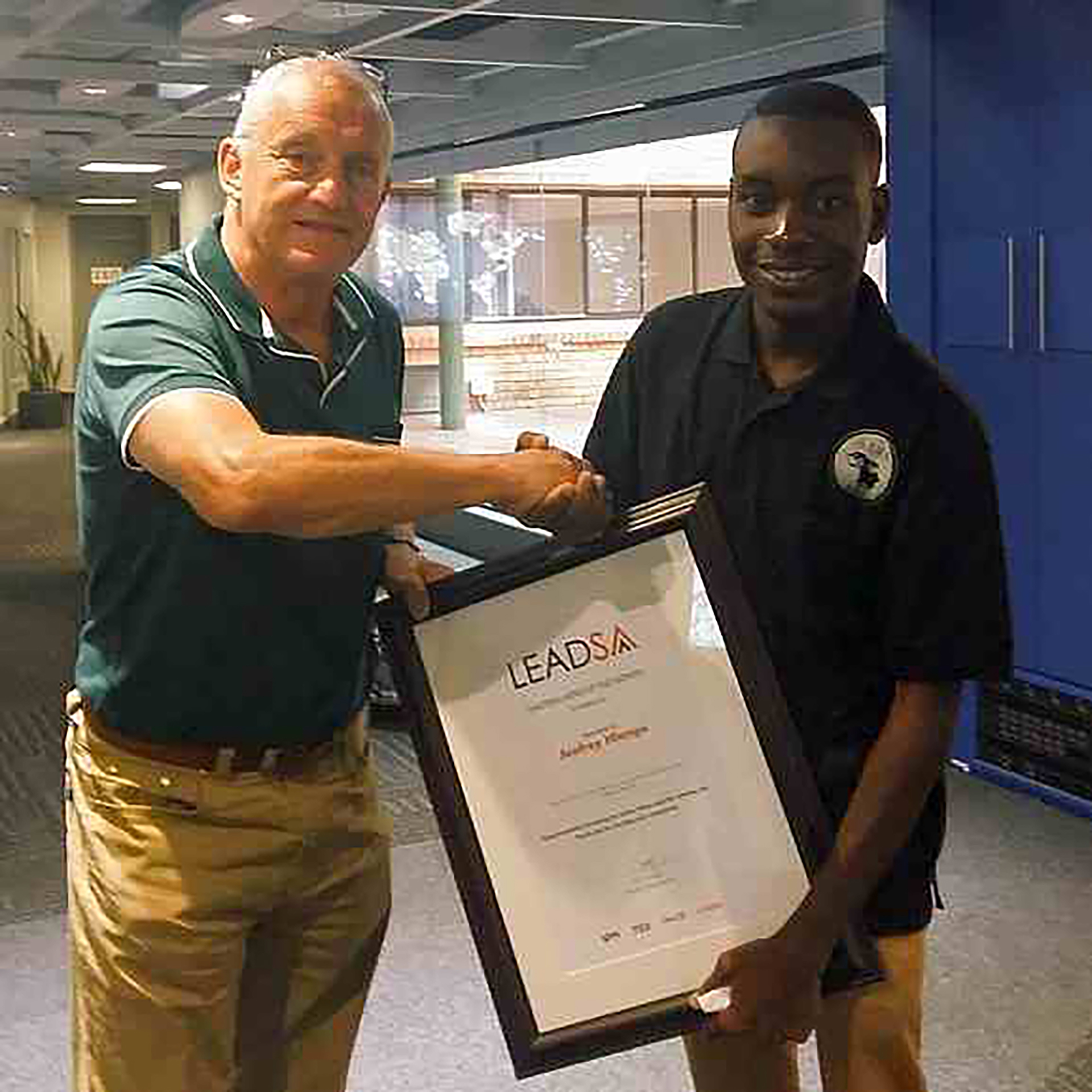 UJ PR student recognised as LEAD SA Gauteng hero