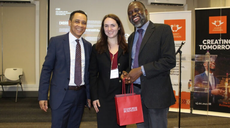Sharing 4IR insights and knowledge with Stanford MBA students