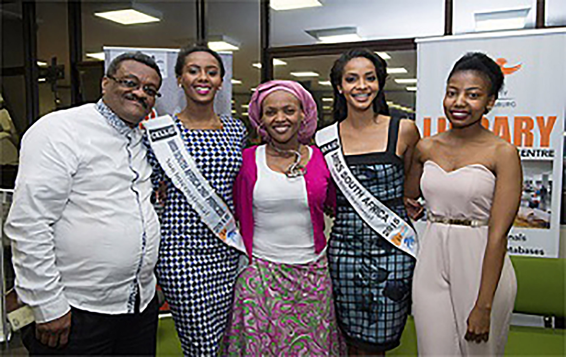 Miss SA 2015 and 2nd Princess’ first official visit to UJ