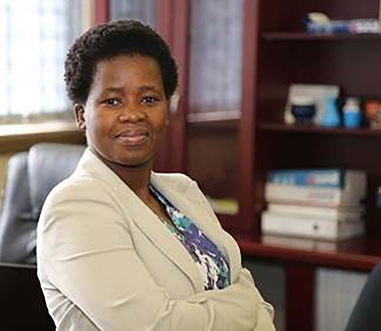 NSTF-South32 award winner, Prof Philiswa Nomngongo recognised for her leadership in sustainable science development