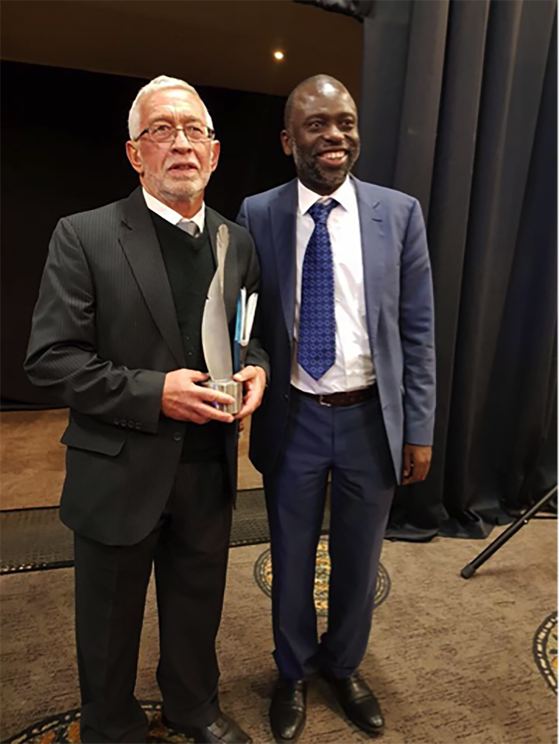 UJ’s Prof Nic Beukes wins lifetime achievement award at National Science and Technology Forum