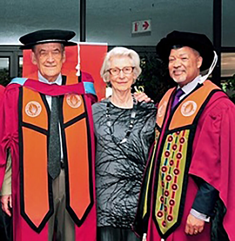 Prof Saul Conferred with an Honorary Doctoral Degree in Humanities at UJ