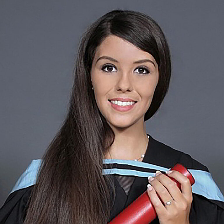 Honours student graduates with distinction focusing on volunteer tourism