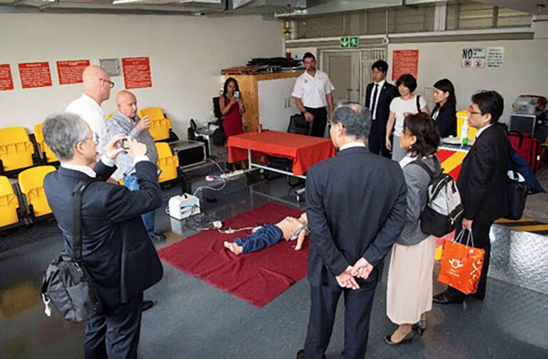 Department of Emergency Medical Care presented with Japanese award for 2011 earthquake support