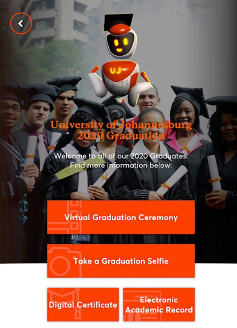 UJ goes virtual for graduations, unveils graduation app