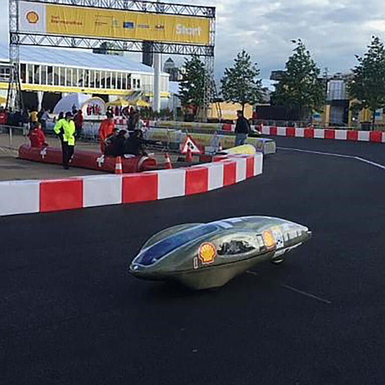 UJ Voltronics electrical car in top 15 at Eco-Marathon Europe