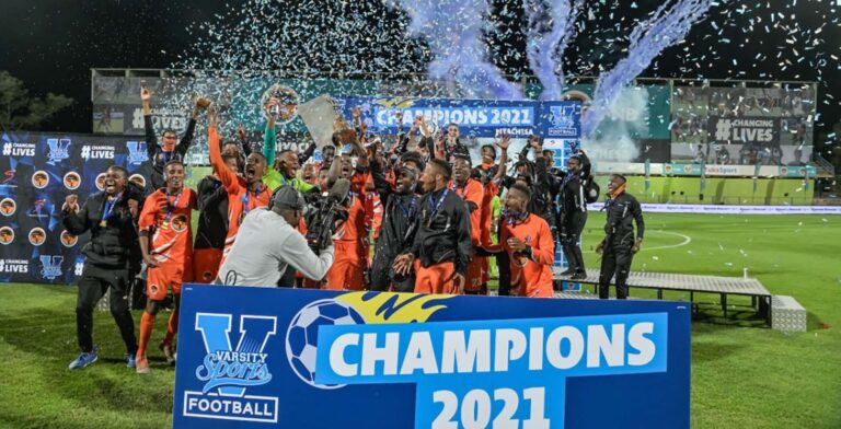 UJ wins 2021 FNB Varsity Football tournament final