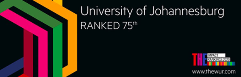 Global Impact Rankings – UJ in the top 100 in the world