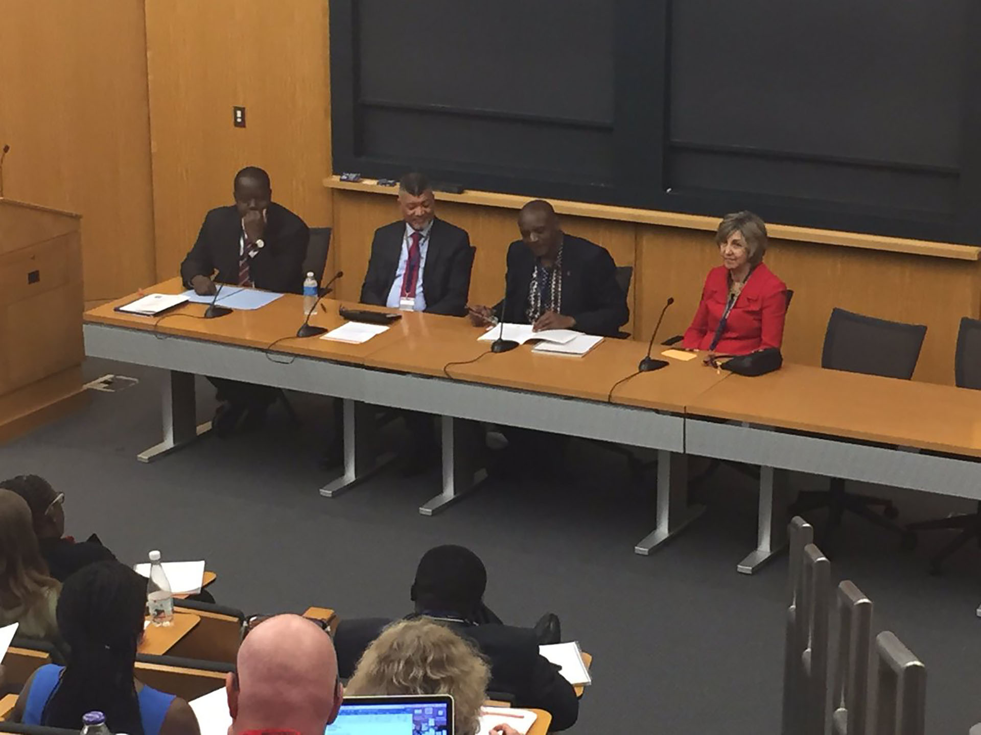UJ VC, Prof Rensburg at Harvard exploring the impact of Africa’s Diaspora in higher education