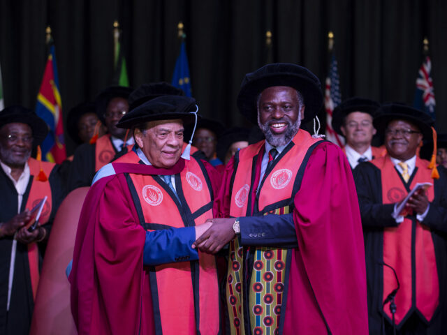 UJ pays tribute to anti-apartheid activist, US Ambassador Andrew J. Young, with honorary doctoral degree