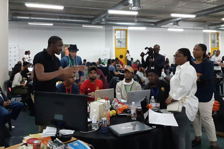 SCiiS Technopreneurship Centre wins second place at the DPSA National Hackathon Competition