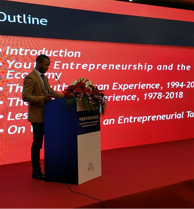 UJ Researchers showcase expertise at Entrepreneurship Forum in China