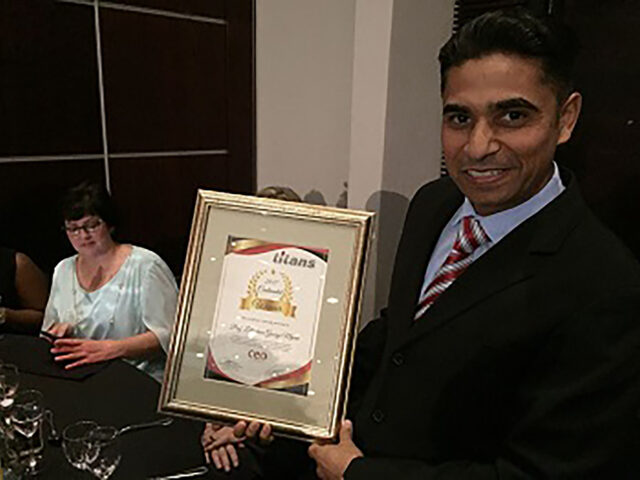 Prof Mpedi wins at Titans: Building Nations Awards 2017