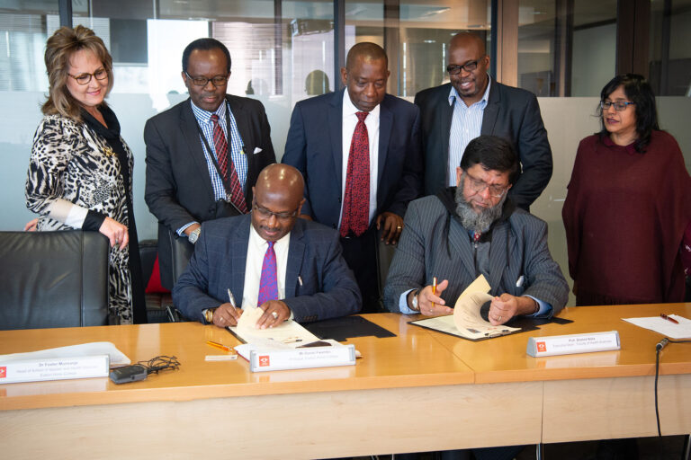 UJ Health Sciences partners with Zambia’s Evelyn Hone College