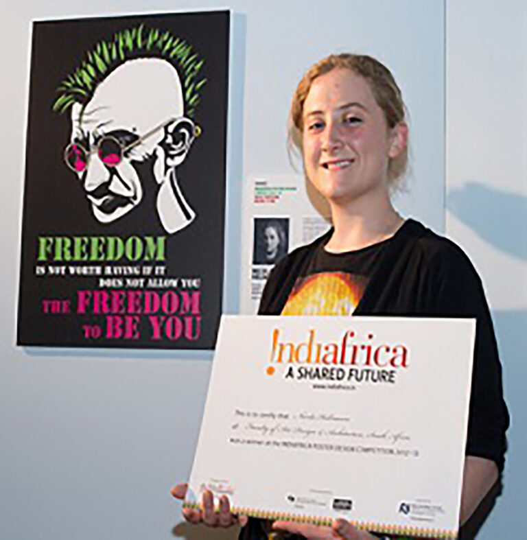 FADA students win INDIAFRICA poster design competition