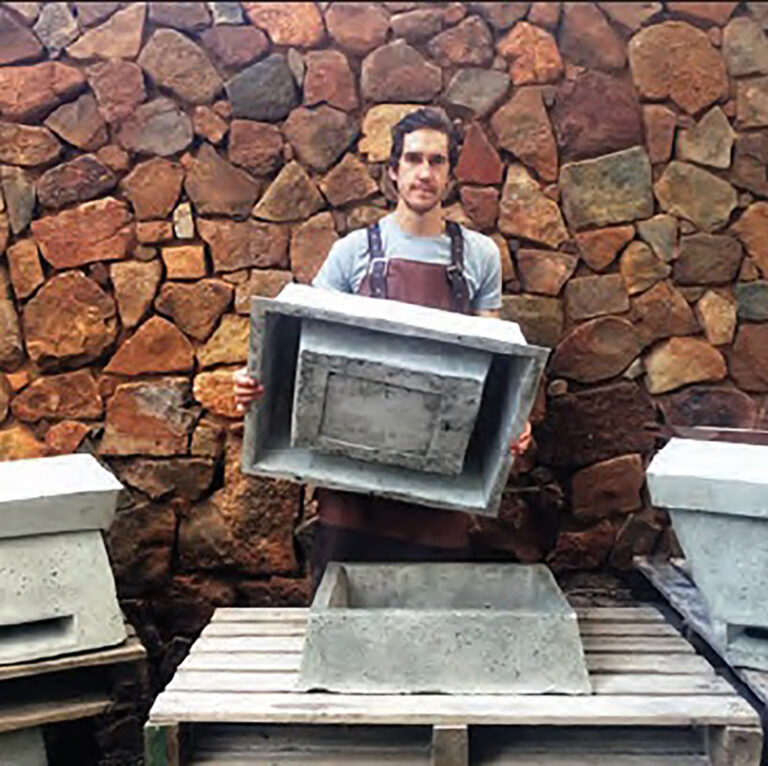 Industrial design student Ivan Brown’s Beegin beehive featured in Farmers Weekly