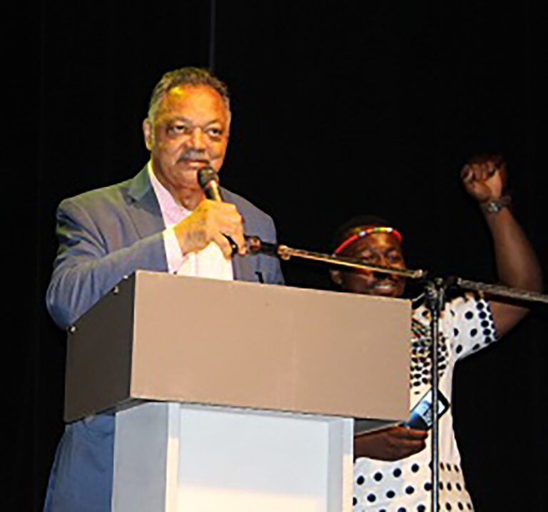 Rev. Jesse Jackson pays tribute to Mama Winnie at UJ