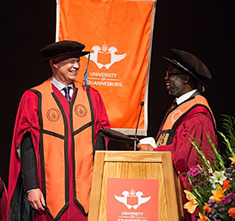 “I am honoured to be associated with UJ” – Nobel Laureate, Prof Robert Fry Engle