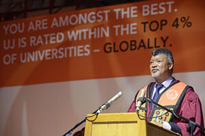UJ Vice-Chancellor welcomes first-years of 2014