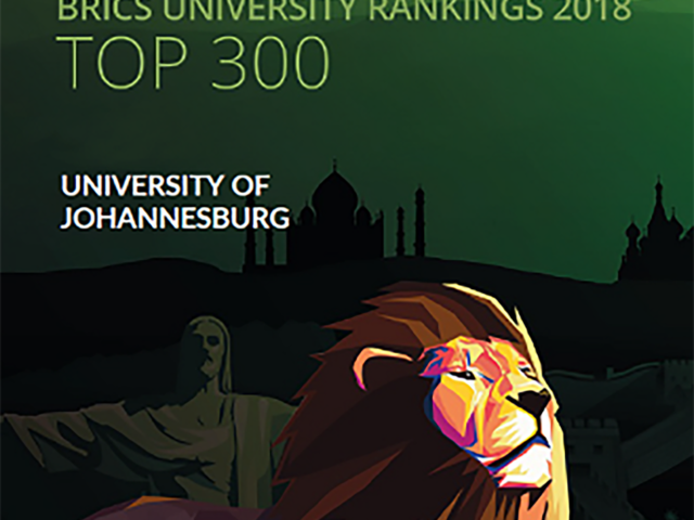 UJ climbs in QS BRICS University Rankings