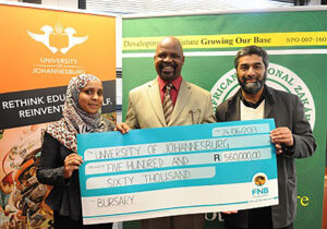 SANZAF a committed UJ funder