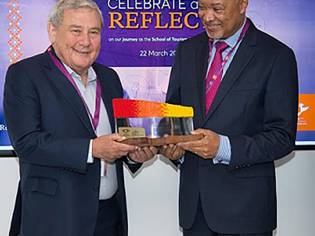 Sol Kerzner reaffirms commitment to UJ School of Tourism and Hospitality (STH)