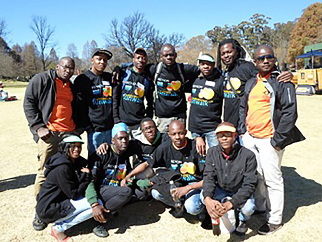 UJ SPRA students get their hands dirty at Choc Walk