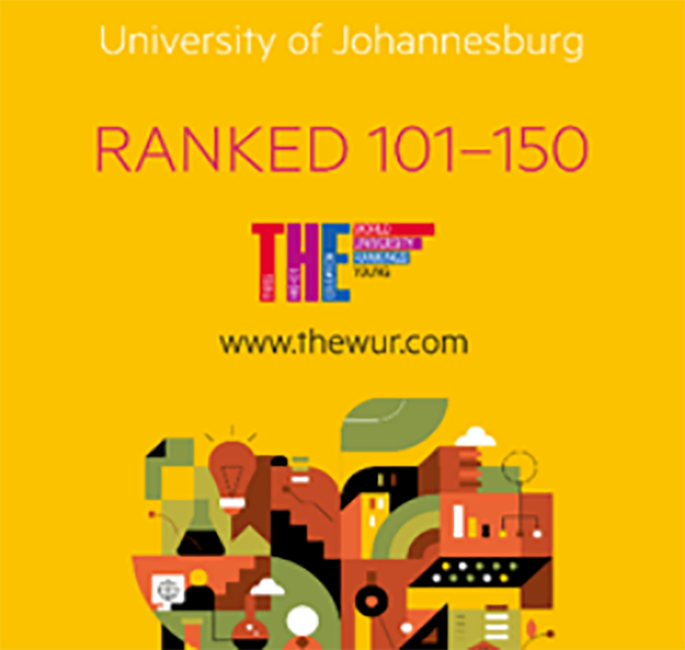 University of Johannesburg bags rankings hat trick, with gains in QS World Rankings and THE Young Rankings