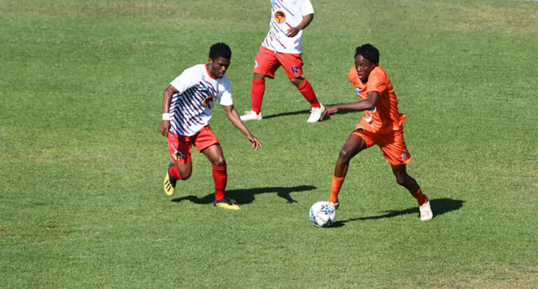 Thulani Zandamela and Tumelo Molubi catch football talent scouts’ eyes