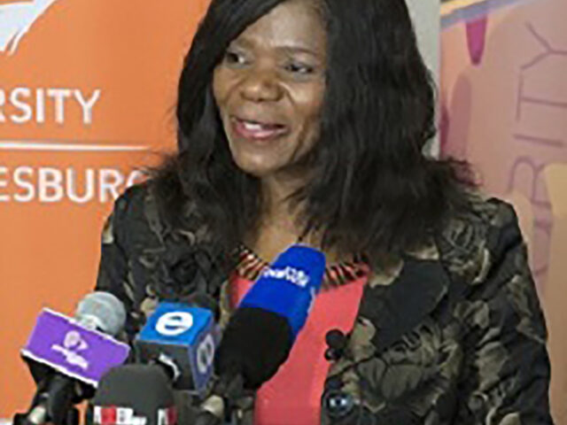 Public Protector Thuli Madonsela engages with UJ students
