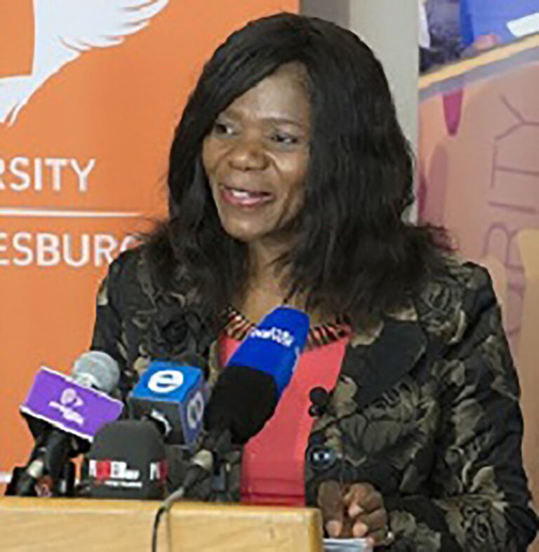 Public Protector Thuli Madonsela engages with UJ students