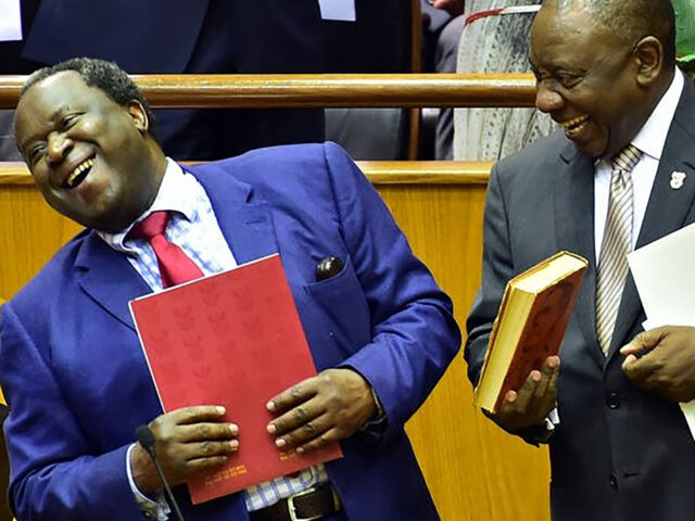 South Africa’s finance minister delivers a budget designed to steady the ship