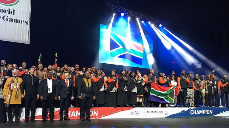 UJ Choir wins at the World Choir Games 2018