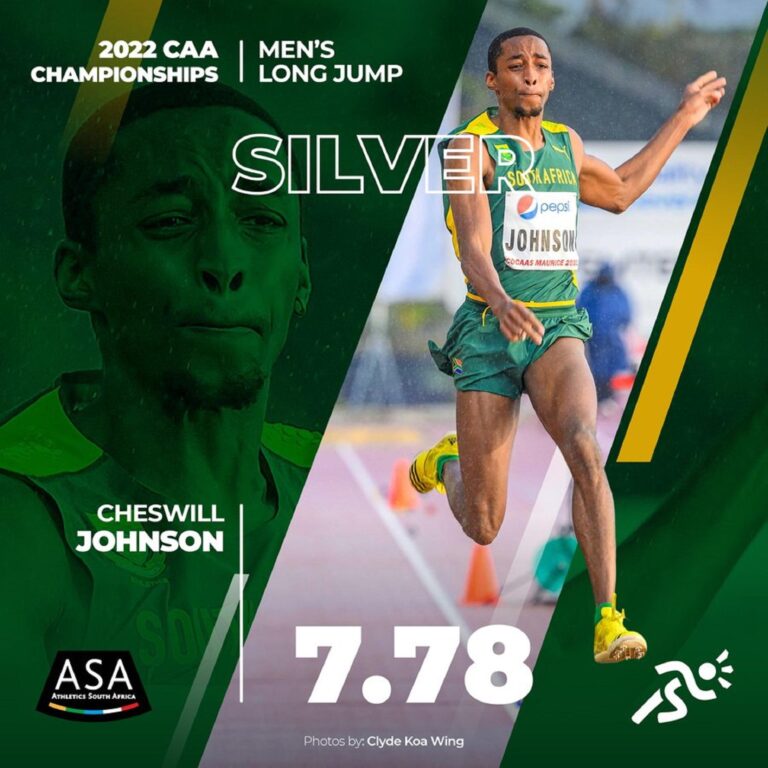 Four UJ student-athletes added 5 medals to Team SA’s 36 in 2022 CAA African Senior Athletics Championships in Mauritius