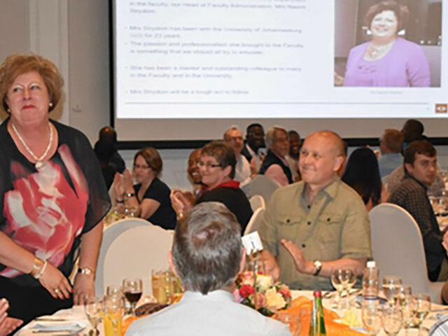 Mrs Naomi Strydom retires after 23 years at the University