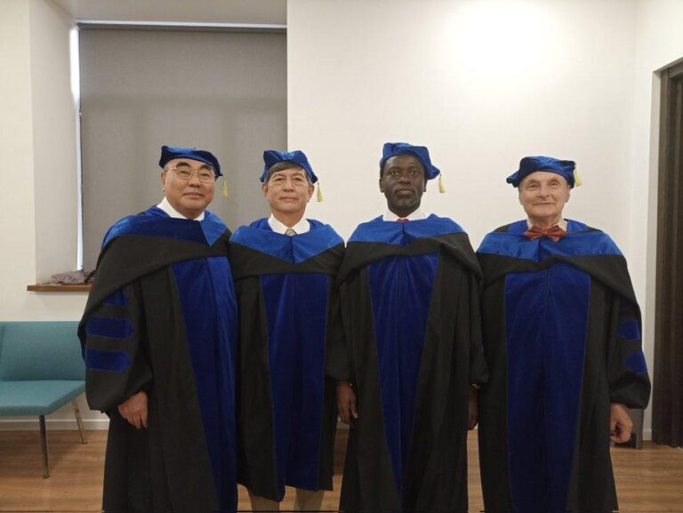 Prof Tshilidzi Marwala awarded honorary doctorate from the Caucasus University in Tbilisi, Georgia