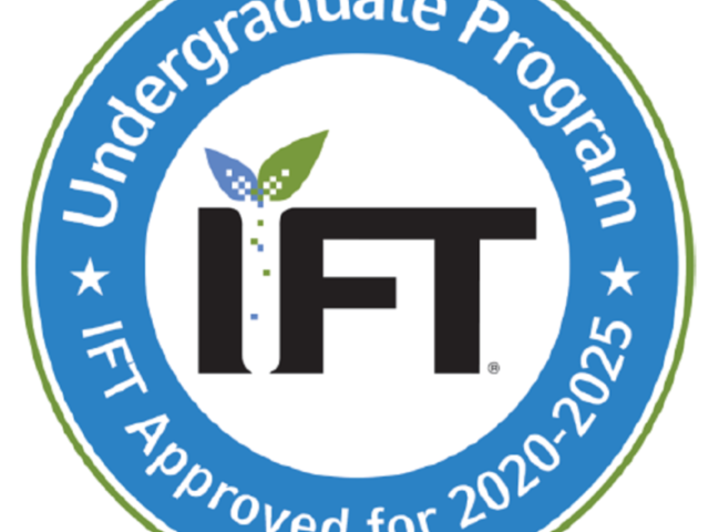 UJ Undergraduate Food Science Program approved by the prestigious Institute of Food Technologists