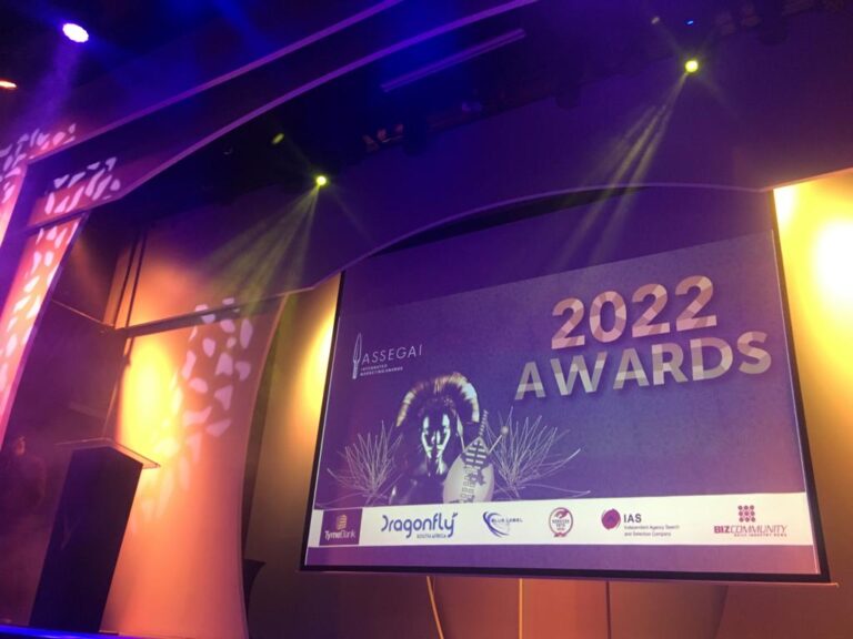 UJ student group The Millennials win gold at the 2022 Assegai awards.
