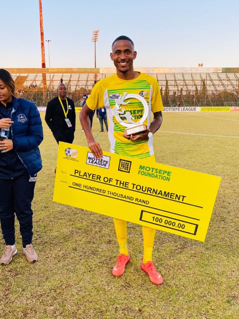 Former UJ footballer shines as curtain draws on 2021-22 ABC Motsepe League