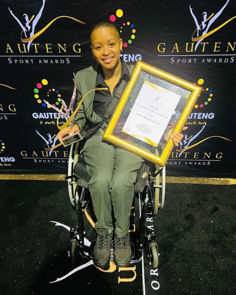 2022 UJ Sportswoman of the Year crowned 2023 Gauteng Disabled Sportswoman of the Year