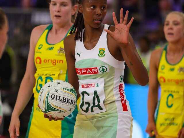 Owethu Ngubane debuts in SPAR Proteas against Aussies in 2023 Netball Quad Series
