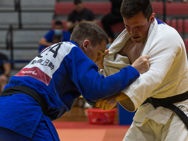 Visually impaired judoka Jacque Joubert takes bronze at IBSA Judo Grand Prix